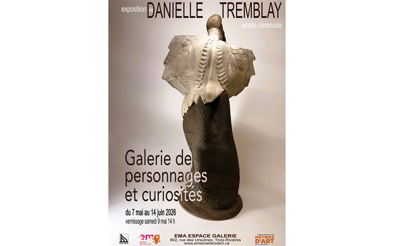 Exposition de Danielle Tremblay artiste céramiste